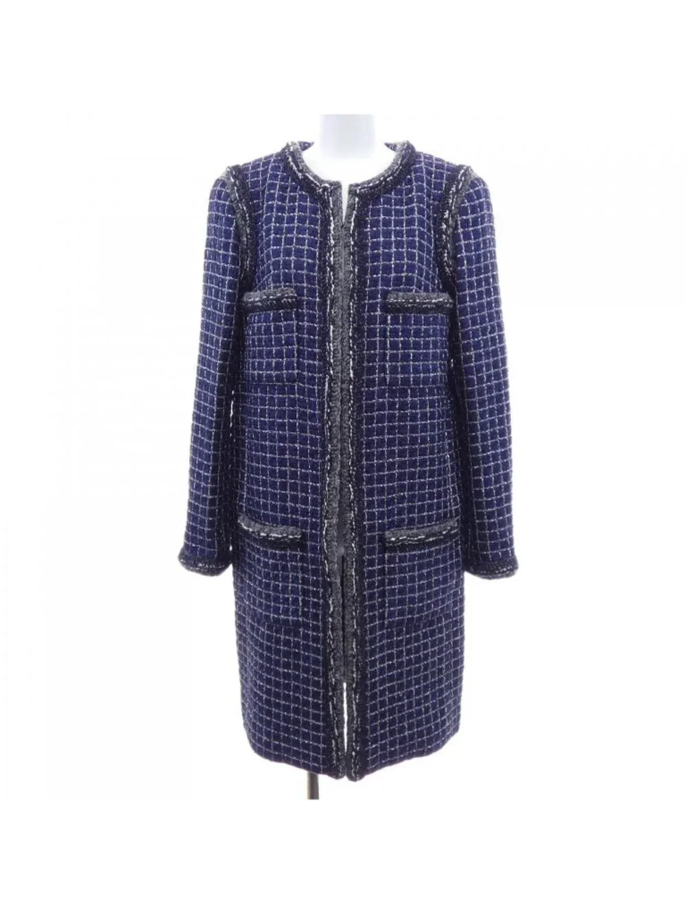 Chanel Coat Navy